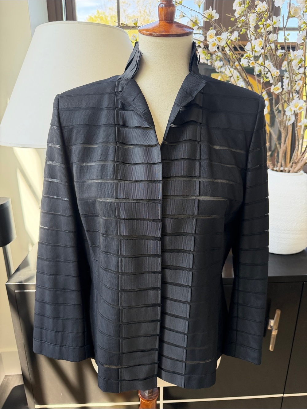 NWT AKRIS Open-Work Jacket Size M/10